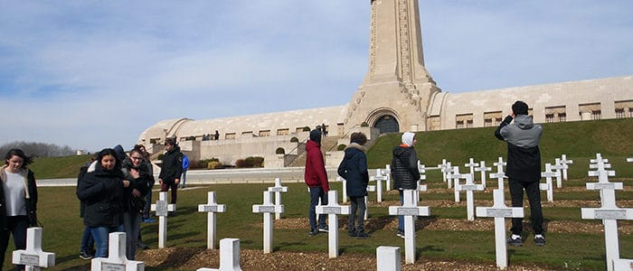 Les troisièmes en voyage à Verdun