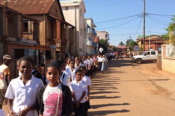 Institution Sainte Croix à Provins soutien Madagascar
